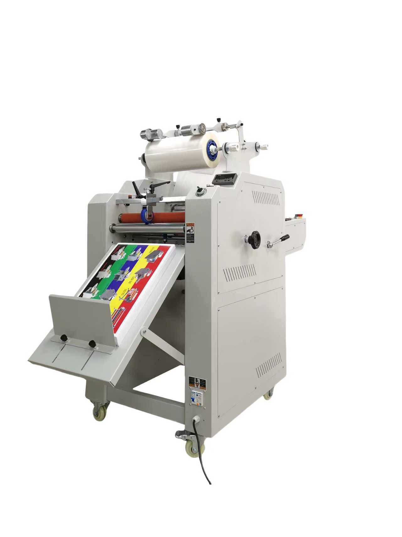 UNITOME LM 390A termal selefon makinesi, otomatik çift taraflı laminasyon makinesi.